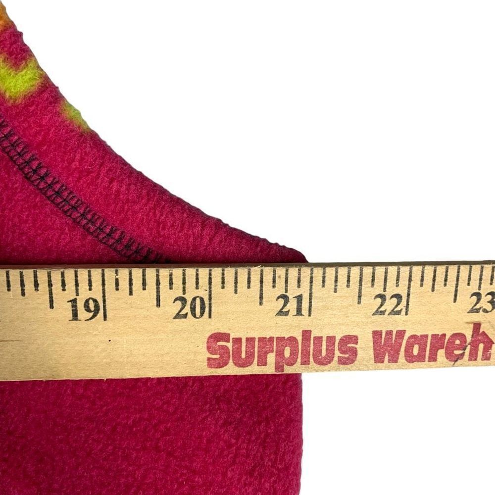 Susan Bristol Aztec Colorful Fleece Vest Women Large Petite - Picture 5 of 6